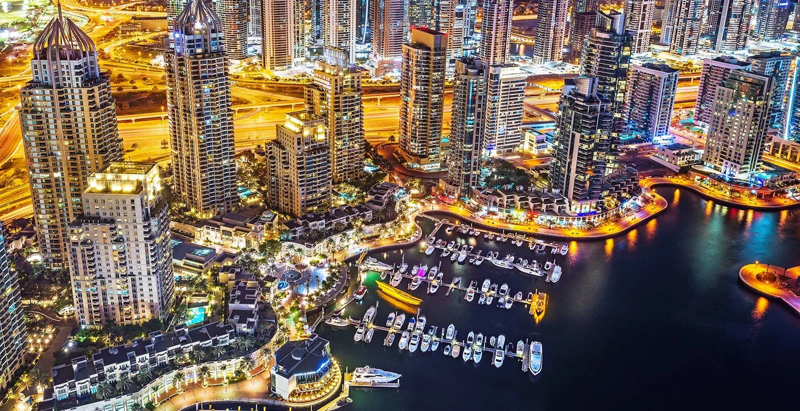 Dubai Marina Skyline